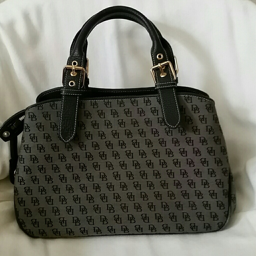 Dooney & Bourke signature canvas satchel